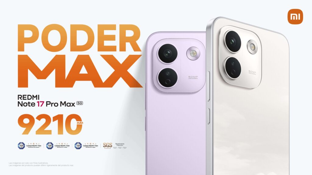 Xiaomi presenta la serie REDMI Note 17 en Guatemala con mejoras en autonomía y resistencia